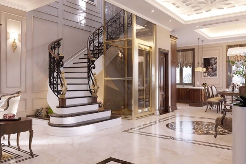 Thang máy biệt thự Thảo Điền