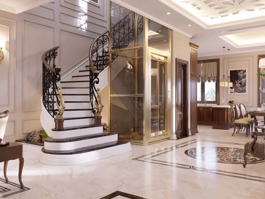 Thang máy biệt thự Thảo Điền